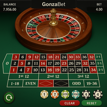 GonzaBet - Roulette Table Game - Online Casino